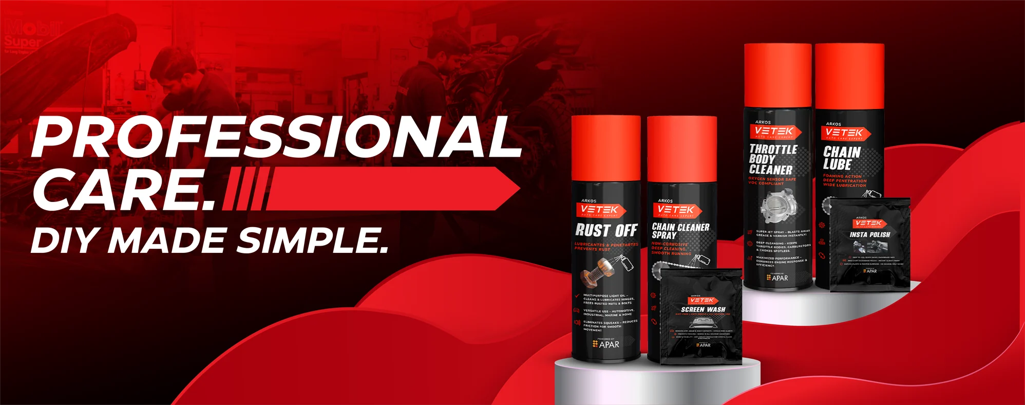ARKOS VETEK professional auto care products